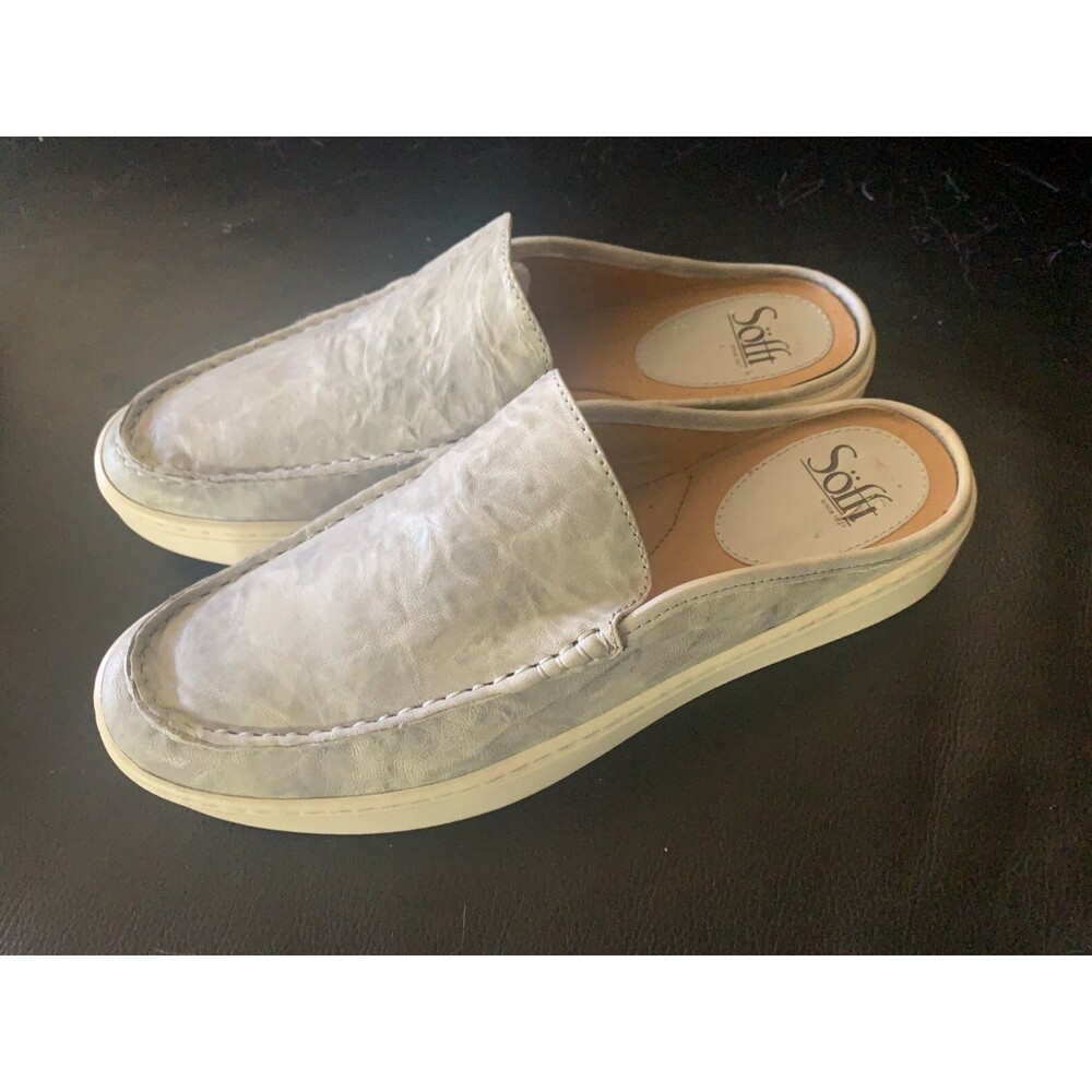 NWOT Sofft Somers Slip on Mocs Size 10 M Gray - Picture 4 of 4